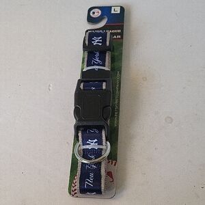New York Yankees Dog Collar Large 1"× 18"-28" New
